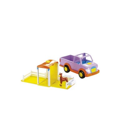 Jeep bilingue dora et son poney - mattel  Mattel    832145
